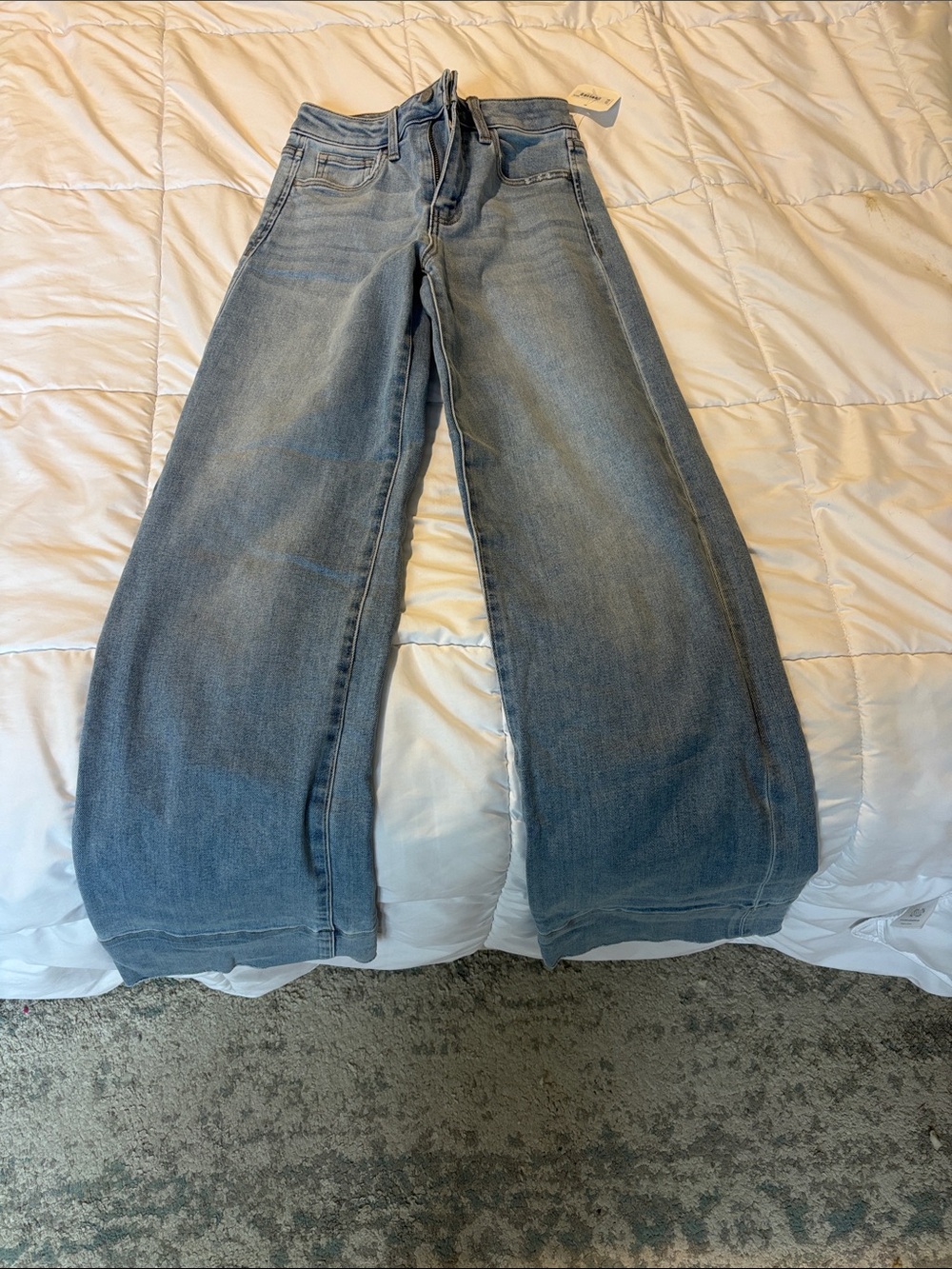 Alter’d state High-Rise Wide Leg Women’s Jeans - Light Blue